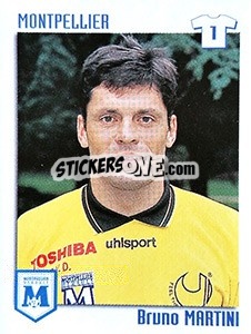 Figurina Bruno Martini - FOOT 1998-1999 - Panini