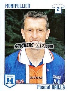 Sticker Pascal Baills - FOOT 1998-1999 n. 215 - Panini
