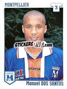 Sticker Manuel Dos Santos - FOOT 1998-1999 n. 216 - Panini