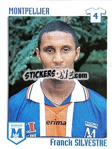 Sticker Franck Silvestre - FOOT 1998-1999 - Panini