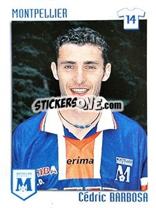 Sticker Cedric Barbosa - FOOT 1998-1999 n. 221 - Panini
