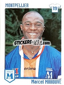 Sticker Marcel Mahouve - FOOT 1998-1999 n. 224 - Panini