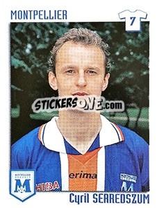 Sticker Cyril Serredszum - FOOT 1998-1999 - Panini