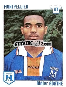 Cromo Didier Agathe - FOOT 1998-1999 - Panini