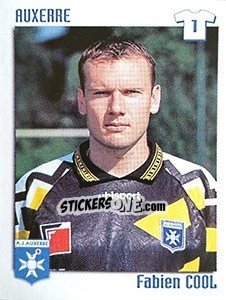 Cromo Fabien Cool - FOOT 1998-1999 n. 4 - Panini