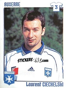 Cromo Laurent Ciechelski - FOOT 1998-1999 n. 6 - Panini