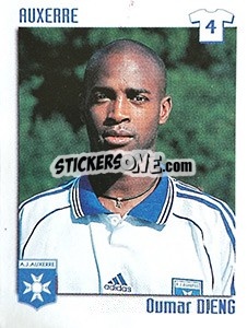 Sticker Oumar Dieng - FOOT 1998-1999 - Panini
