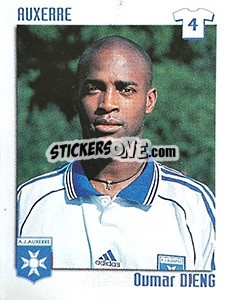 Sticker Oumar Dieng - FOOT 1998-1999 n. 8 - Panini
