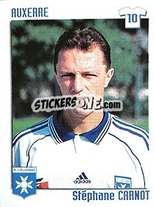 Cromo Stephane Carnot - FOOT 1998-1999 n. 13 - Panini