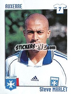 Sticker Steve Marlet - FOOT 1998-1999 - Panini