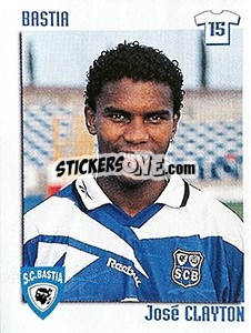 Sticker Jose Clayton - FOOT 1998-1999 n. 26 - Panini