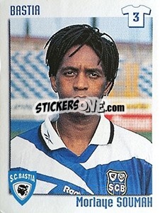 Figurina Morlaye Soumah - FOOT 1998-1999 - Panini