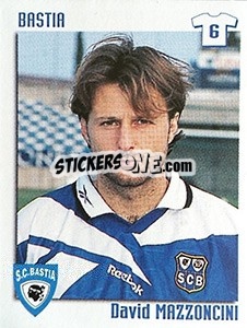 Figurina David Mazzoncini - FOOT 1998-1999 n. 33 - Panini