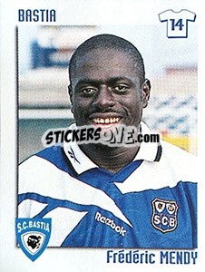 Sticker Frederic Mendy - FOOT 1998-1999 n. 34 - Panini
