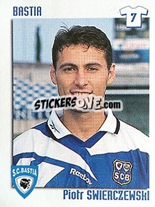 Sticker Piotr Swierczewski - FOOT 1998-1999 - Panini