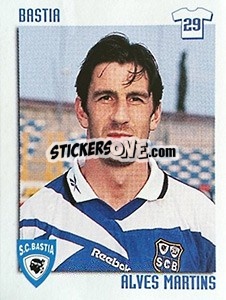 Sticker Alves Martins - FOOT 1998-1999 n. 36 - Panini