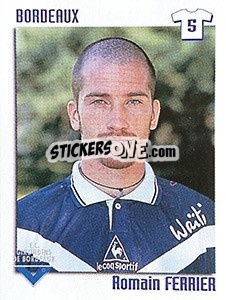 Sticker Romain Ferrier - FOOT 1998-1999 n. 49 - Panini