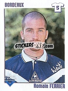 Sticker Romain Ferrier - FOOT 1998-1999 - Panini