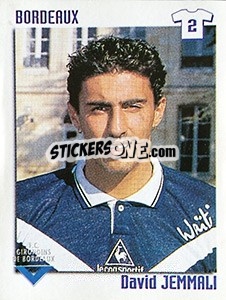 Sticker David Jemmali - FOOT 1998-1999 n. 50 - Panini