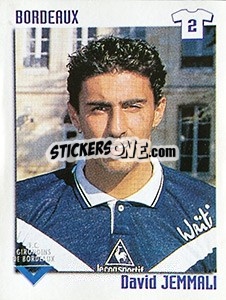 Sticker David Jemmali - FOOT 1998-1999 - Panini