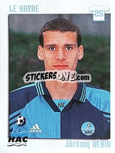 Figurina Jeremy Henin - FOOT 1998-1999 - Panini