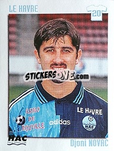 Figurina Djoni Novac - FOOT 1998-1999 n. 70 - Panini