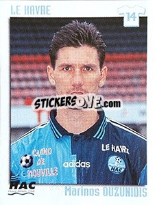 Figurina Marinos Ouzunidis - FOOT 1998-1999 n. 71 - Panini