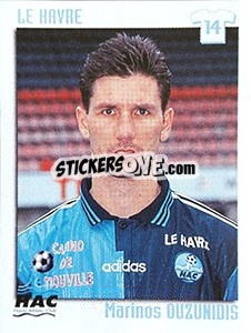 Cromo Marinos Ouzunidis - FOOT 1998-1999 - Panini