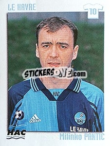 Figurina Milinko Pantic - FOOT 1998-1999 - Panini