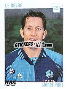 Figurina Lionel Prat - FOOT 1998-1999 - Panini