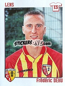 Sticker Frederic Dehu - FOOT 1998-1999 n. 89 - Panini