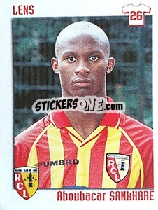 Figurina Aboubacar Sankhare - FOOT 1998-1999 - Panini