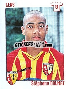 Sticker Stephane Dalmat - FOOT 1998-1999 n. 95 - Panini
