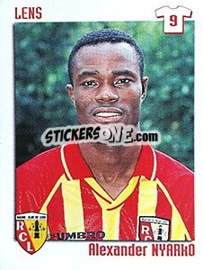 Cromo Alexander Nyarko - FOOT 1998-1999 n. 98 - Panini