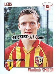 Sticker Vladimir Smicer - FOOT 1998-1999 - Panini