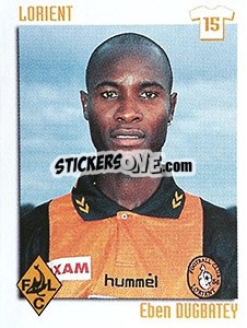 Figurina Eben DugBatey - FOOT 1998-1999 n. 111 - Panini