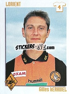 Figurina Gilles Kerhuiel - FOOT 1998-1999 n. 112 - Panini