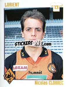 Sticker Nicolas Cloarec - FOOT 1998-1999 - Panini