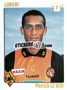 Sticker Pierrick Le Beat - FOOT 1998-1999 - Panini