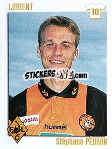 Sticker Stephane Pedron - FOOT 1998-1999 n. 120 - Panini
