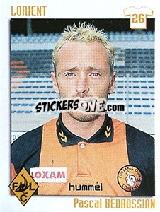 Cromo Pascal Bedrossian - FOOT 1998-1999 n. 122 - Panini