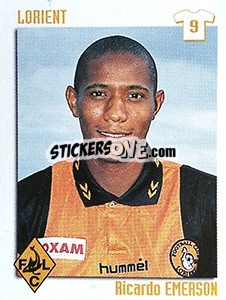 Sticker Ricardo Emerson - FOOT 1998-1999 - Panini