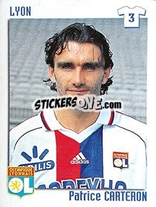 Figurina Patrice Carteron - FOOT 1998-1999 - Panini