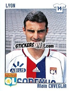 Sticker Alain Caveglia - FOOT 1998-1999 - Panini