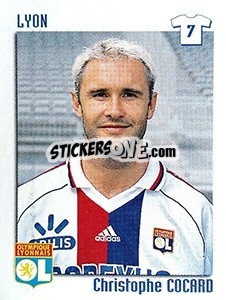 Sticker Christophe Cocard - FOOT 1998-1999 - Panini