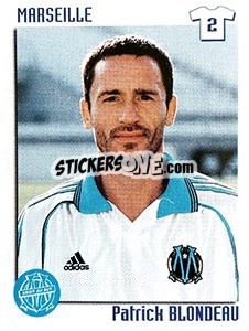 Cromo Patrick Blondeau - FOOT 1998-1999 - Panini