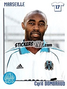 Sticker Cyril Domoraud - FOOT 1998-1999 n. 155 - Panini