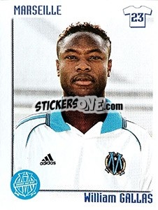Sticker William Gallas - FOOT 1998-1999 n. 156 - Panini
