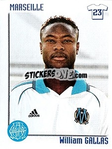 Cromo William Gallas