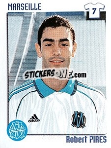 Sticker Robert Pires - FOOT 1998-1999 n. 162 - Panini